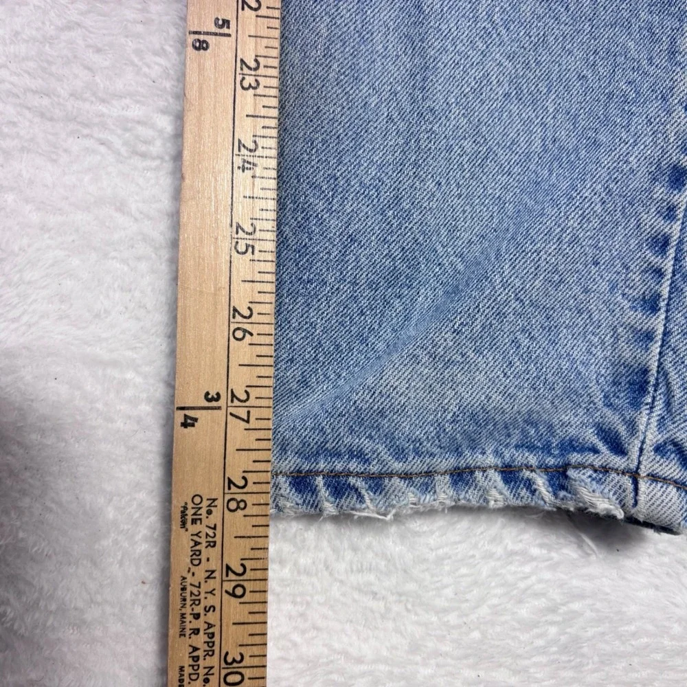 VTG Levi's 560 Jeans 31x30 Measures 29x28 Light Wash Loose Taper Orange Tab 1996